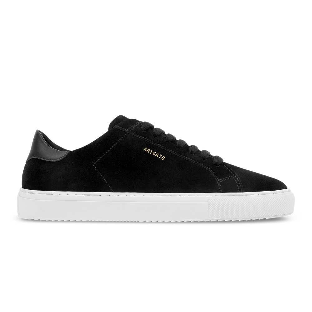 Axel Arigato Clean 90 Suede - Sneaker Damen - Schwarz (68572-UHMS)